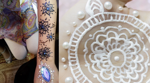 Uw logo met henna