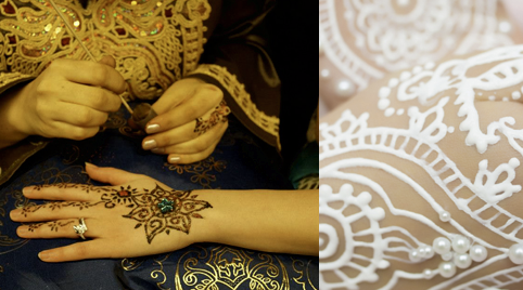 Vier je vrouwelijkheid sier je handen met henna